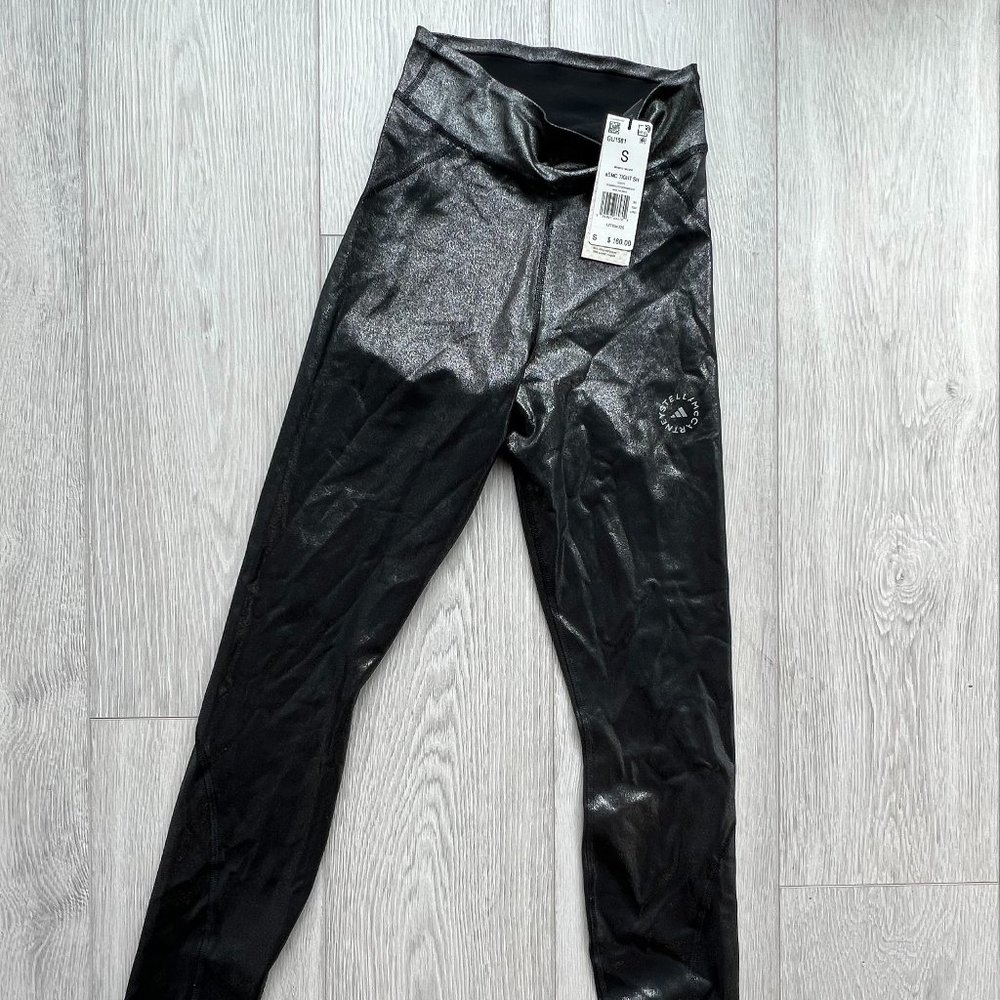 Adidas Stella McCartney Leggings Shimmer Size Small